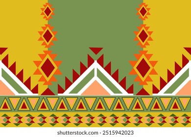 Patrón sin fisuras de boho étnico. Textura de Vector tribal. Bordado sobre tela. Tejiendo. Ornamento tradicional. Patrón tribal. Motivo de Folk. para Fondo de pantalla, textil, envoltura, fondo.
