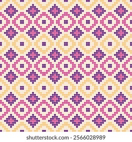 Ethnic boho seamless pattern. Tribal pattern. Folk motif. Textile rapport.