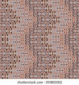 Ethnic boho seamless pattern. Tribal art abstract print. Herringbone, chevron  ornament. Zigzag repeating background texture, waves. Fabric design, website decoration