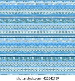 Ethnic boho seamless pattern. Tribal art woven  print. Background texture, wrapping, wallpaper