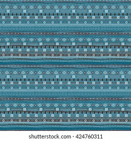 Ethnic boho seamless pattern. Tribal art print. Background texture, wallpaper
