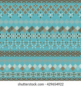 Ethnic boho seamless pattern. Tribal art vintage print. Background texture, wallpaper