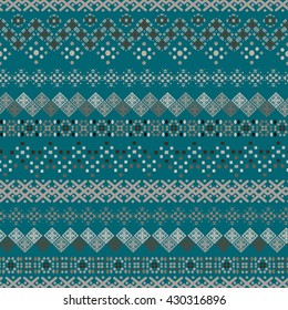 Ethnic boho seamless pattern. Tribal art vintage print. Background texture, wallpaper