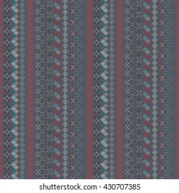 Ethnic boho seamless pattern. Tribal art vintage print. Background texture, wallpaper