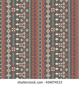 Ethnic boho seamless pattern. Tribal art vintage print. Background texture, wallpaper