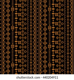 Ethnic boho seamless pattern. Tribal art vintage print. Background texture, wallpaper