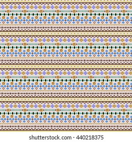Ethnic boho seamless pattern. Tribal art vintage print. Background texture, wallpaper