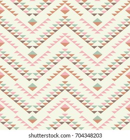 Ethnic boho seamless pattern. Tribal pattern. Retro motif. Textile rapport.