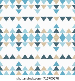 Ethnic boho seamless pattern. Tribal pattern. Scribble texture. Retro motif. Textile rapport.