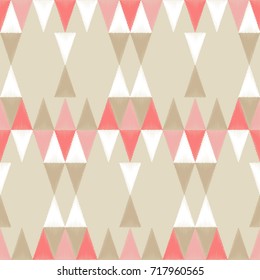 Ethnic boho seamless pattern. Tribal pattern. Embroidery on fabric. Scribble texture. Retro motif. Textile rapport.
