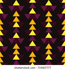 Ethnic boho seamless pattern. Tribal pattern. Retro motif. Textile rapport.