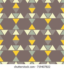 Ethnic boho seamless pattern. Tribal pattern. Retro motif. Textile rapport.