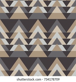 Ethnic boho seamless pattern. Tribal pattern. Retro motif. Textile rapport.