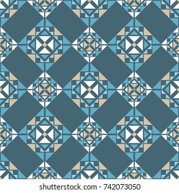 Ethnic boho seamless pattern. Tribal pattern. Retro motif. Textile rapport.