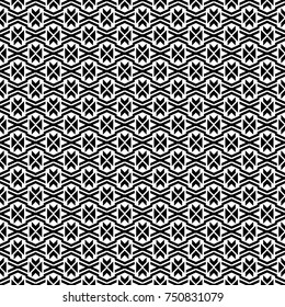 Ethnic boho seamless pattern. Tribal pattern. Retro motif. Textile rapport.
