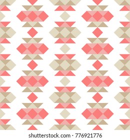 Ethnic boho seamless pattern. Tribal pattern. Folk motif. Textile rapport.