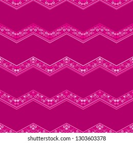 Ethnic boho seamless pattern. Zigzag. Traditional ornament. Tribal pattern. Folk motif. Can be used for wallpaper, textile, invitation card, wrapping, web page background.