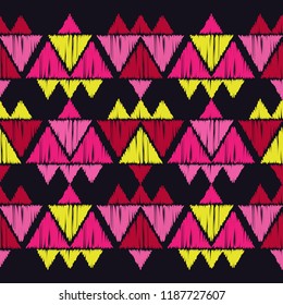 Ethnic boho seamless pattern.Traditional ornament. Tribal pattern. Folk motif. Can be used for wallpaper, textile, invitation card, wrapping, web page background.