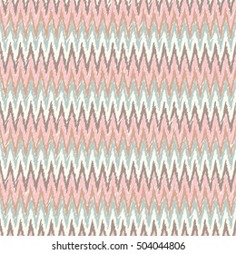 Ethnic boho seamless zigzag pattern. Print. Cloth design, wallpaper.