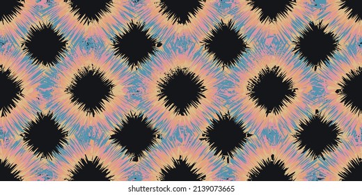 Alfombra étnica con mosaicos geométricos aztecos estilo rayas sobre baldosas. majolica Interior antiguo, alfombras modernas, huella geográfica en el tejido de coágulo kente.Ornamento vectorial tribal sin soldadura patrón africano.multicolor