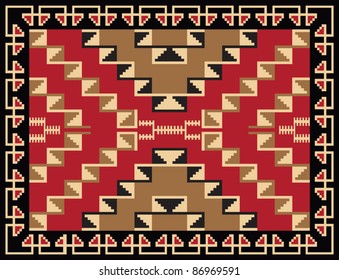Ethnic Carpet  Pattern Design