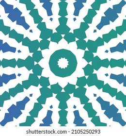 Ethnic ceramic tile in mexican talavera. Minimal design. Vector seamless pattern poster. Red vintage ornament for surface texture, towels, pillows, wallpaper, print, web background.