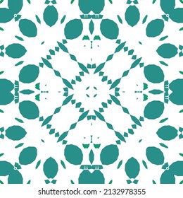 Ethnic ceramic tile in mexican talavera. Minimal design. Vector seamless pattern poster. Red vintage ornament for surface texture, towels, pillows, wallpaper, print, web background.