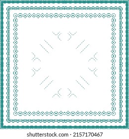 Ethnic ceramic tile in mexican talavera. Minimal design. Vector seamless pattern poster. Red vintage ornament for surface texture, towels, pillows, wallpaper, print, web background.