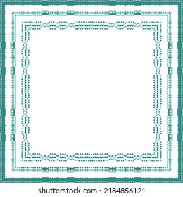 Ethnic ceramic tile in mexican talavera. Minimal design. Vector seamless pattern poster. Red vintage ornament for surface texture, towels, pillows, wallpaper, print, web background.
