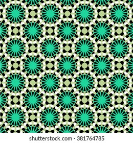 ethnic circle pattern