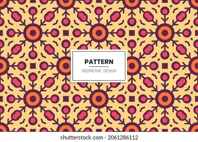 Ethnic colorful elements seamless pattern