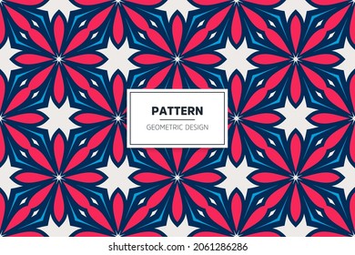 Ethnic colorful elements seamless pattern