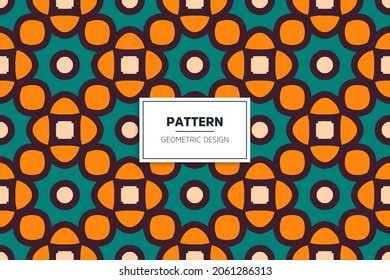 Ethnic colorful elements seamless pattern
