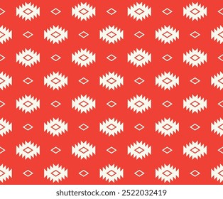 Ethnic colorful seamless pattern design. Vector illustration.