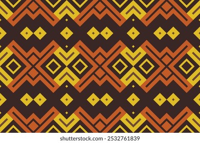 Ethnic Damask Paisley Embroidery Background. Tribal Chevron Geometric Ethnic Oriental Pattern Traditional. Ikat Aztec Style Abstract Design for Print Texture,fabric,saree,sari,carpet.