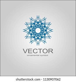 Ethnic decor element.Vector design