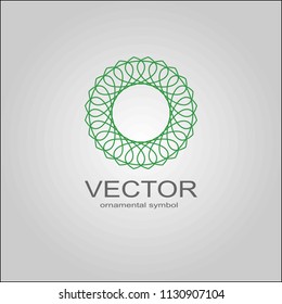 Ethnic decor element.Vector design