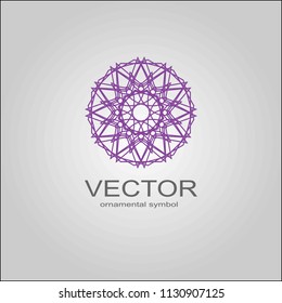 Ethnic decor element.Vector design