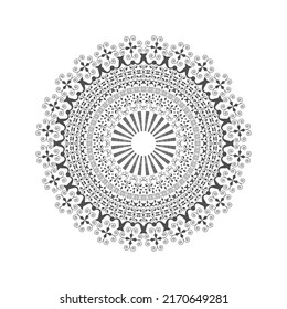 Ethnic Decorative Mandala Design Vector
