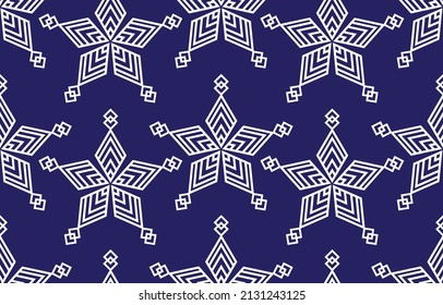 Ethnic design abstract background. Seamless pattern in tribal, folk embroidery, rhombus art design. Aztec geometric art ornament print.Design for carpet, wallpaper, clothing, wrapping, fabric, cover