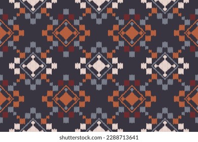 Ethnic design examples. It is a pattern geometric shapes. Create beautiful fabric patterns. Design for print. Using in the fashion industry.