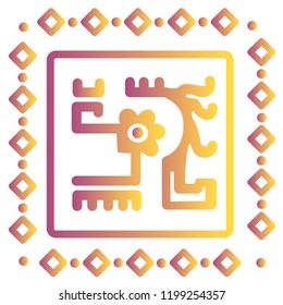 Ethnic Design. Ikat Pattern. Chevron Brush Texture. Boho Print. Geometric Hand Drawn Textile Ornate. Abstract Native Tie Dye Background.