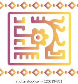 Ethnic Design. Ikat Pattern. Chevron Brush Texture. Boho Print. Geometric Hand Drawn Textile Ornate. Abstract Native Tie Dye Background.