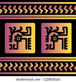 Ethnic Design. Ikat Pattern. Chevron Brush Texture. Boho Print. Geometric Hand Drawn Textile Ornate. Abstract Native Tie Dye Background.