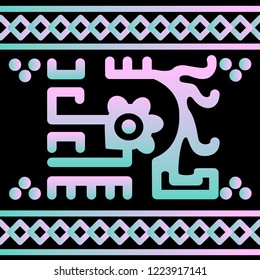 Ethnic Design. Ikat Pattern. Chevron Brush Texture. Boho Print. Geometric Hand Drawn Textile Ornate. Abstract Native Tie Dye Background.