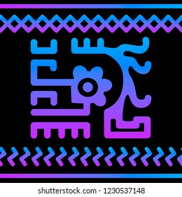 Ethnic Design. Ikat Pattern. Chevron Brush Texture. Boho Water Print. Geometric Hand Drawn Textile Ornate. Abstract Watercolor Native Tie Dye Background.
