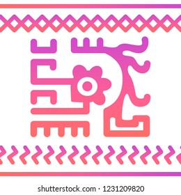 Ethnic Design. Ikat Pattern. Chevron Brush Texture. Boho Print. Geometric Hand Drawn Textile Ornate. Abstract Native Tie Dye Background.
