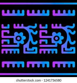 Ethnic Design. Ikat Pattern. Chevron Brush Texture. Boho Print. Geometric Hand Drawn Textile Ornate. Abstract Native Tie Dye Background.
