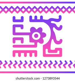 Ethnic Design. Ikat Pattern. Chevron Brush Texture. Boho Print. Geometric Hand Drawn Textile Ornate. Abstract Native Tie Dye Background.