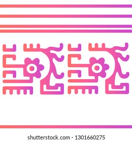 Ethnic Design. Ikat Pattern. Chevron Brush Texture. Boho Print. Geometric Hand Drawn Textile Ornate. Abstract Native Tie Dye Background.